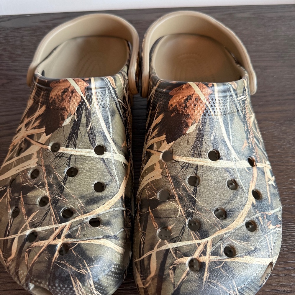 Camo Crocs